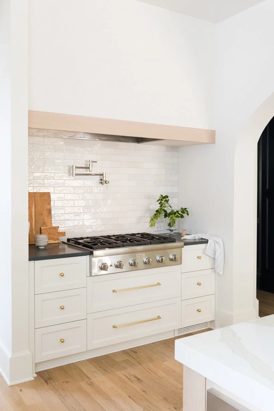 Laburnum III bedroom and bathroom — luxury custom home in Charlotte, NC