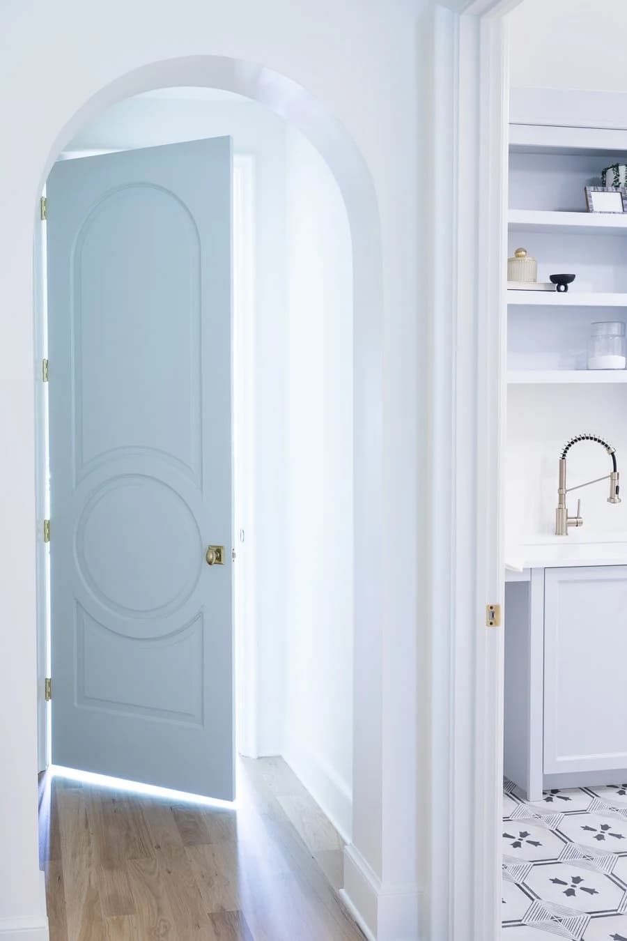 Laburnum III bedroom and bathroom — luxury custom home in Charlotte, NC