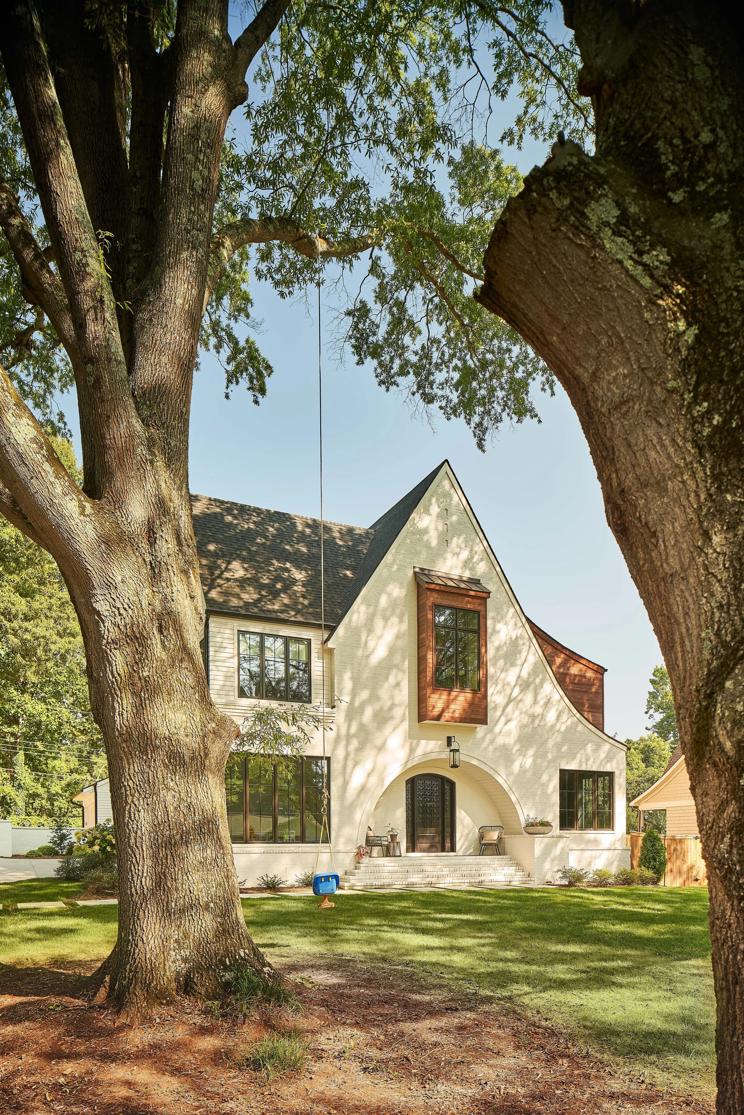 Lansdowne interior living space — custom luxury home in Charlotte, NC