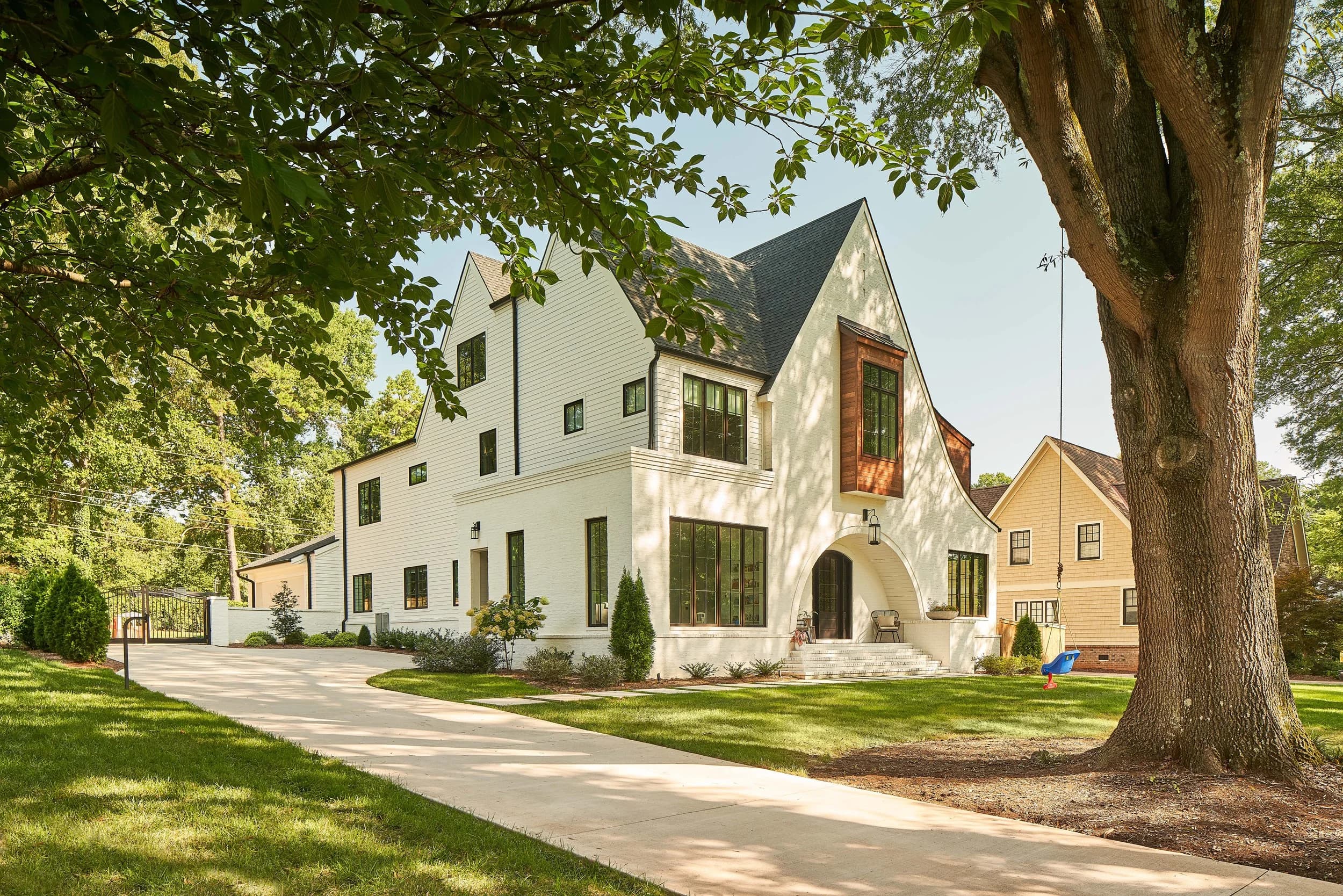 Lansdowne interior living space — custom luxury home in Charlotte, NC