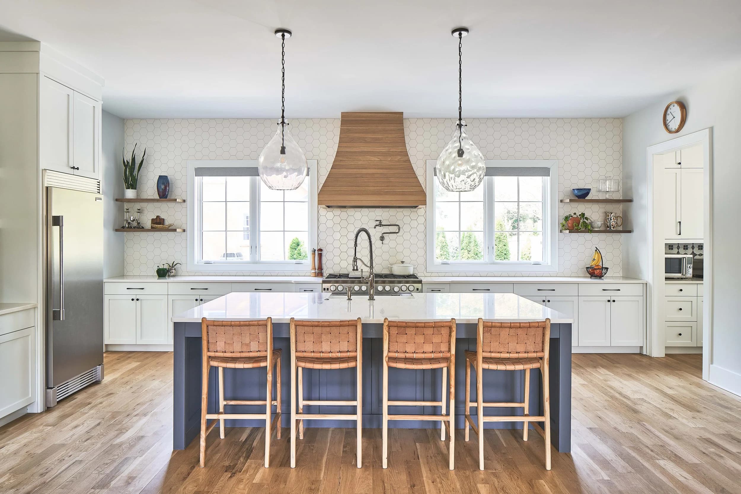 Lansdowne interior living space — custom luxury home in Charlotte, NC