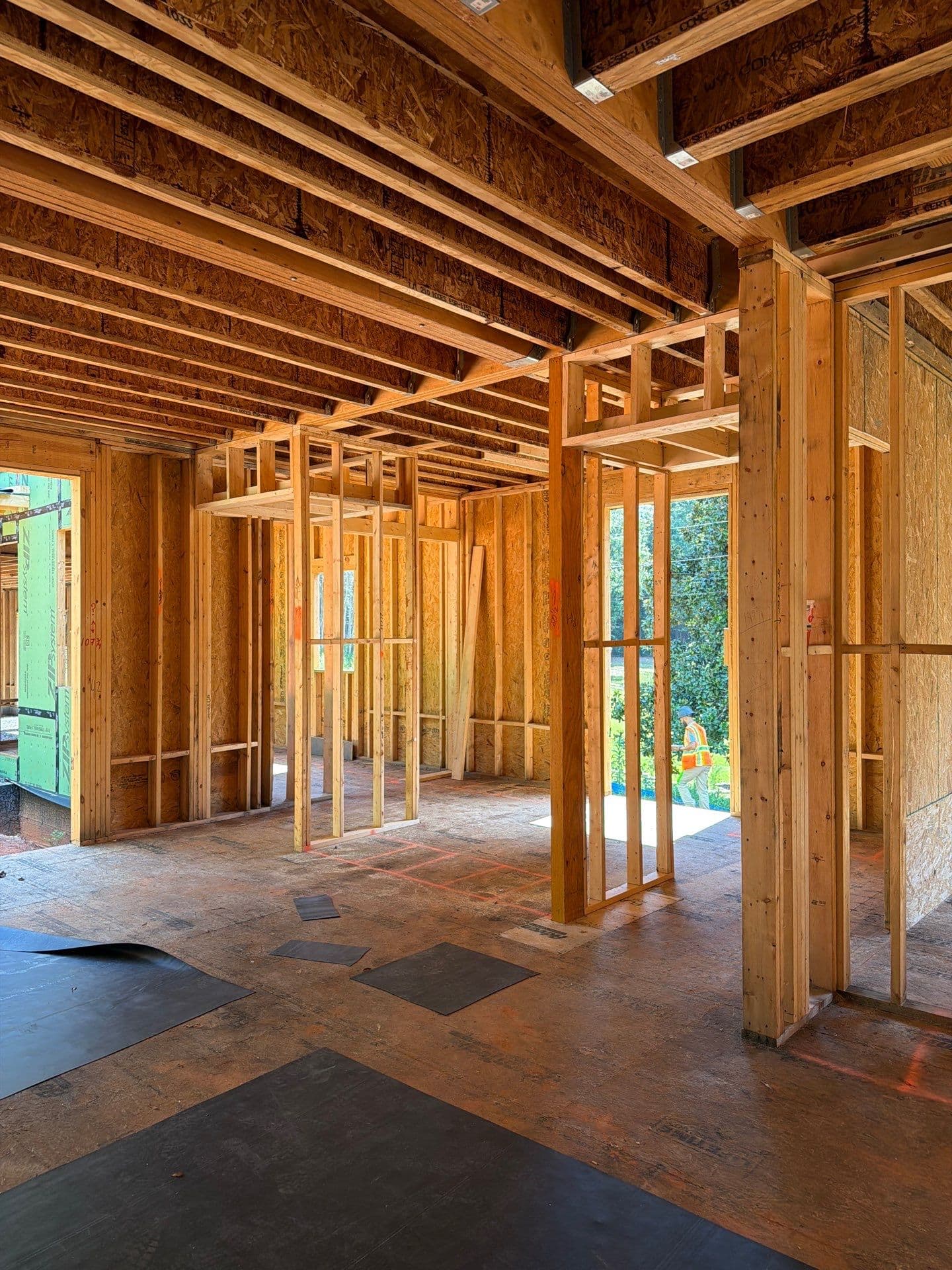 Paddock Circle bedroom and bathroom — luxury custom home in Charlotte, NC