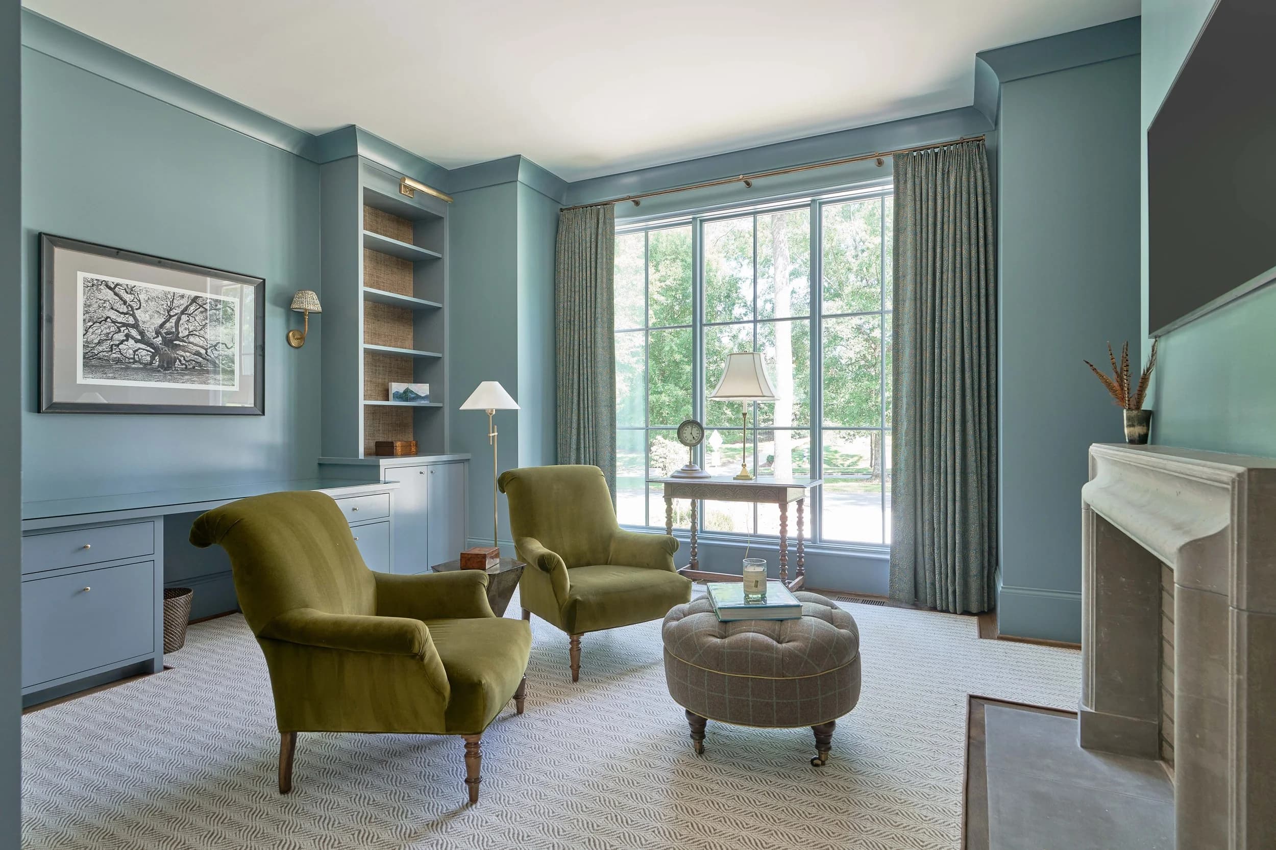 Queens Road architectural detail — Royal Building Group custom home, Charlotte, NC